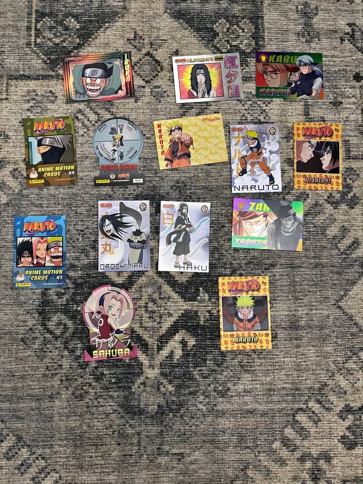 Naruto Trading Cards, Special, 14 Total