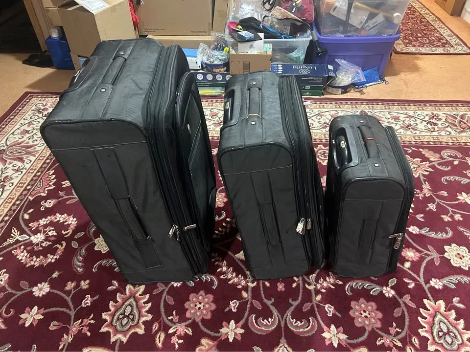 🧳 Travelpro Luggage Set – 20.5″ Carry-On – Grey – $15 image indicator(2)