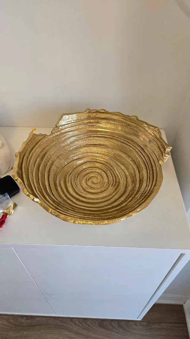 Gold Decorative Bowl thumbnail