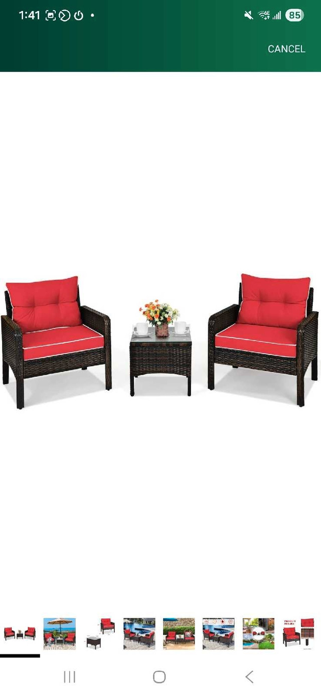 HAPPYGRILL Patio Set - photo 2