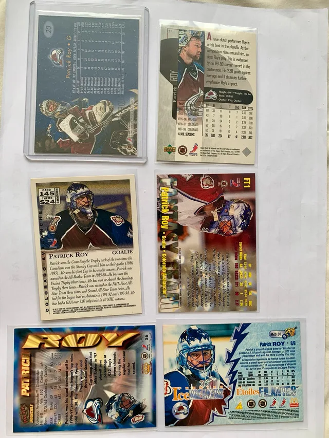 Patrick Roy Hockey Cards image indicator(2)