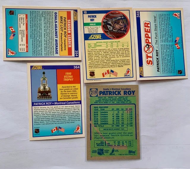 Patrick Roy Hockey Cards image indicator(6)