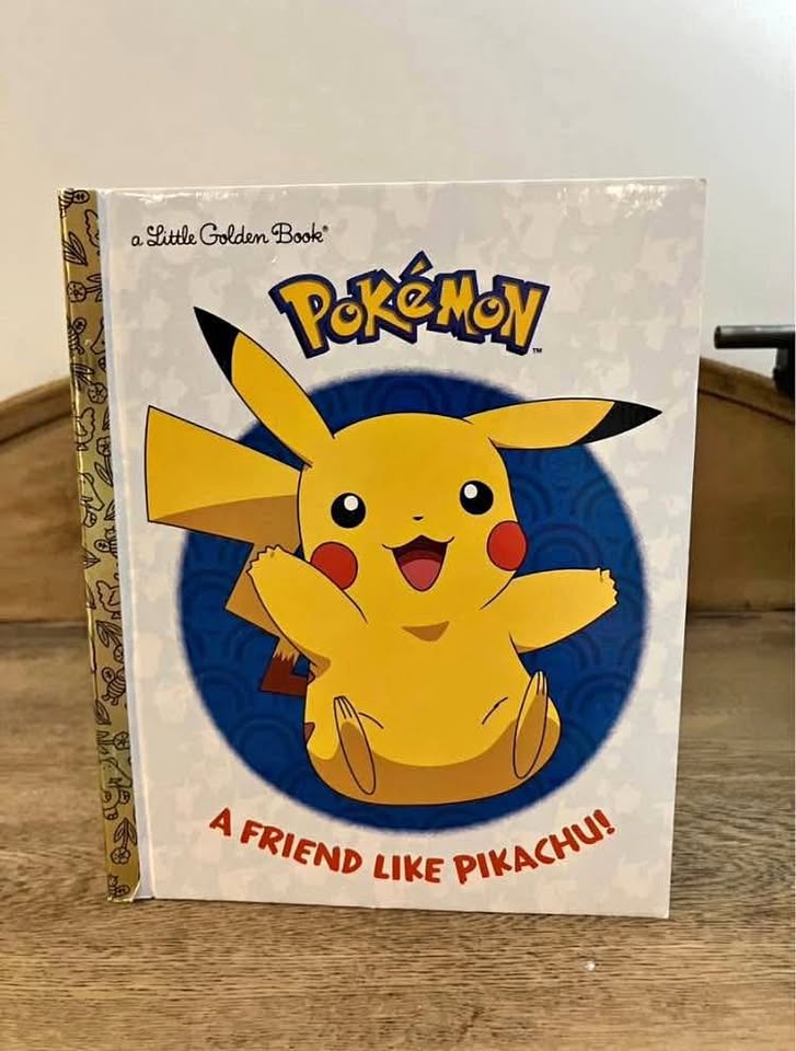 Pokemon: A Friend Like Pikachu! by Little Golden Book Hardcover
