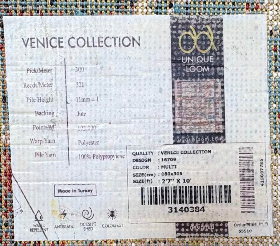 Rug/runner - Venice collection 2.7x10 - photo 3
