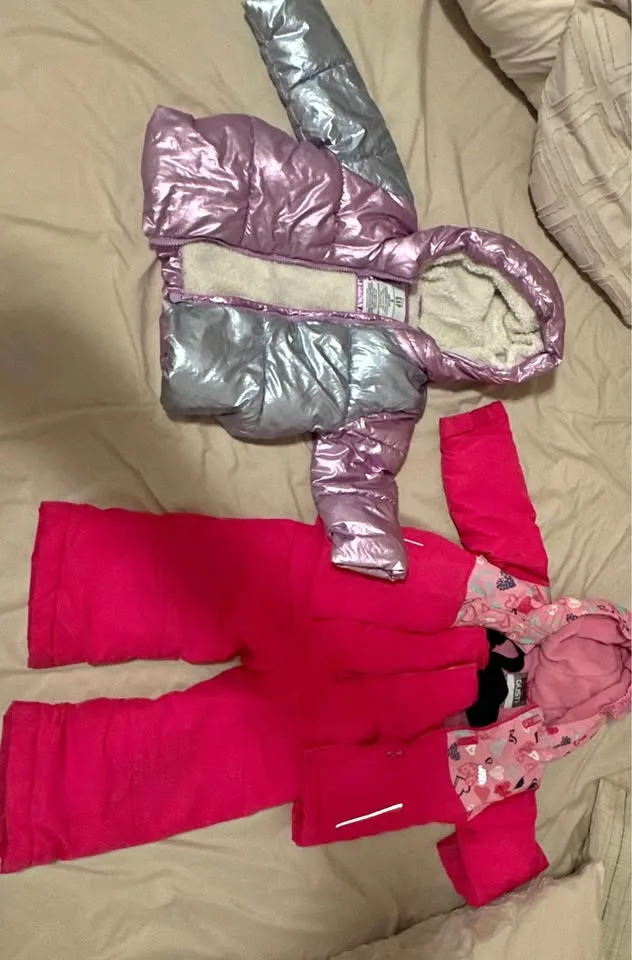 Kids winter jacket & snow pants 2 years old