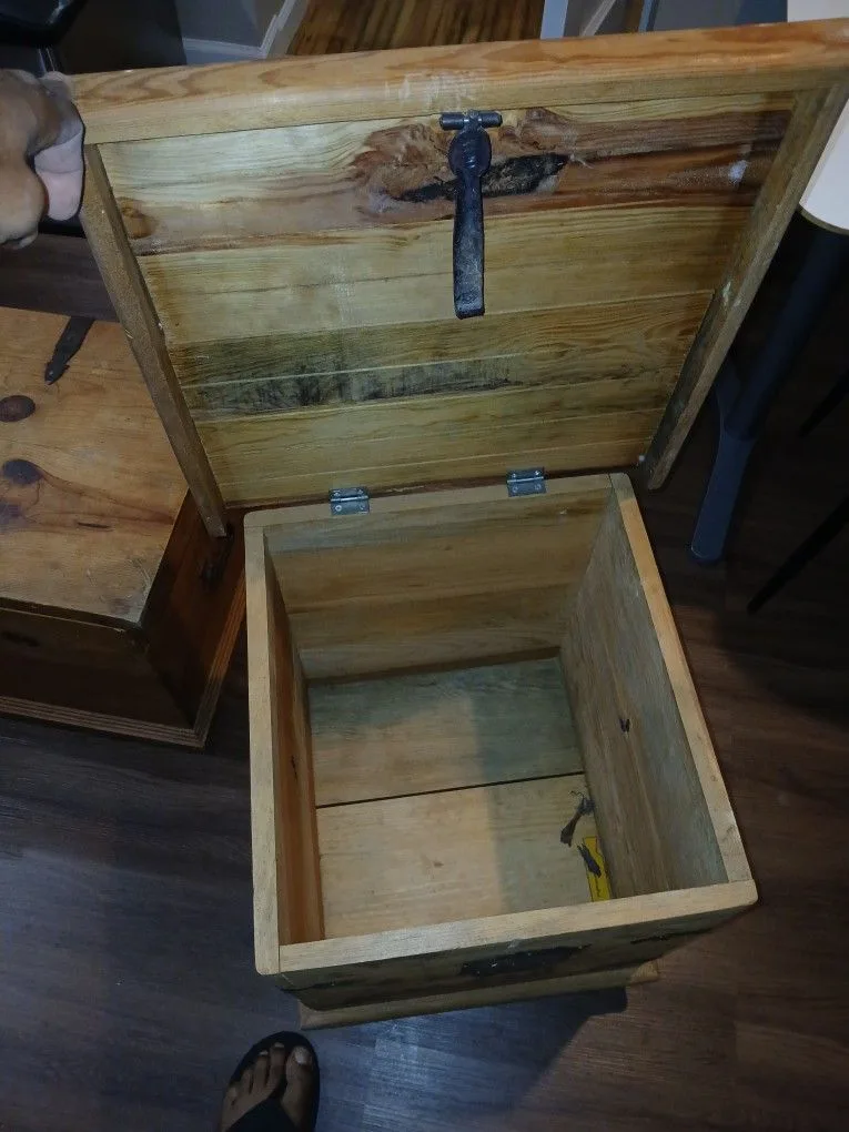 End Of Bed Storage Bench/box Set Of 3(Ottoman image indicator(5)