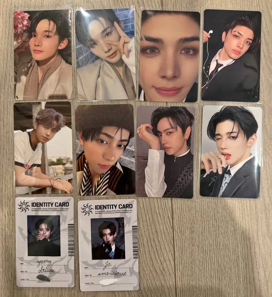&team MISC photocards