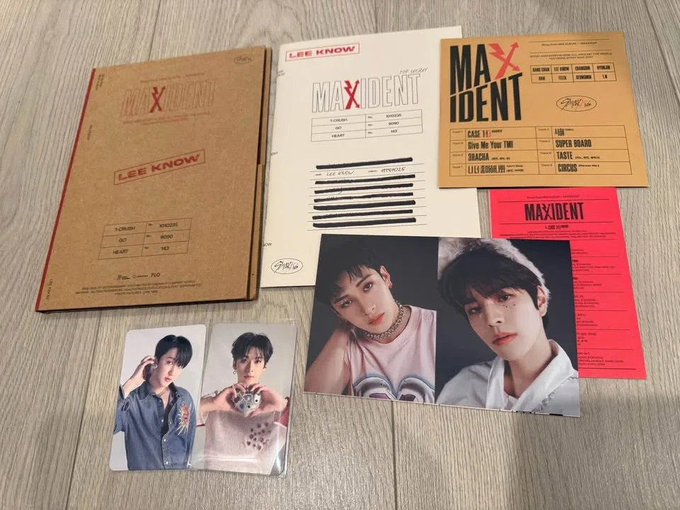 Stray Kids MAXIDENT albums + photocards image indicator(3)