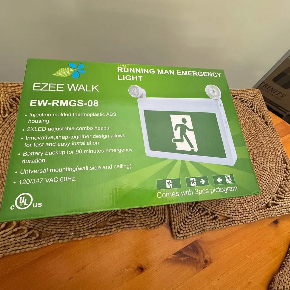 🏃‍♂️ EZEE WALK Running Man Exit Sign image indicator(2)