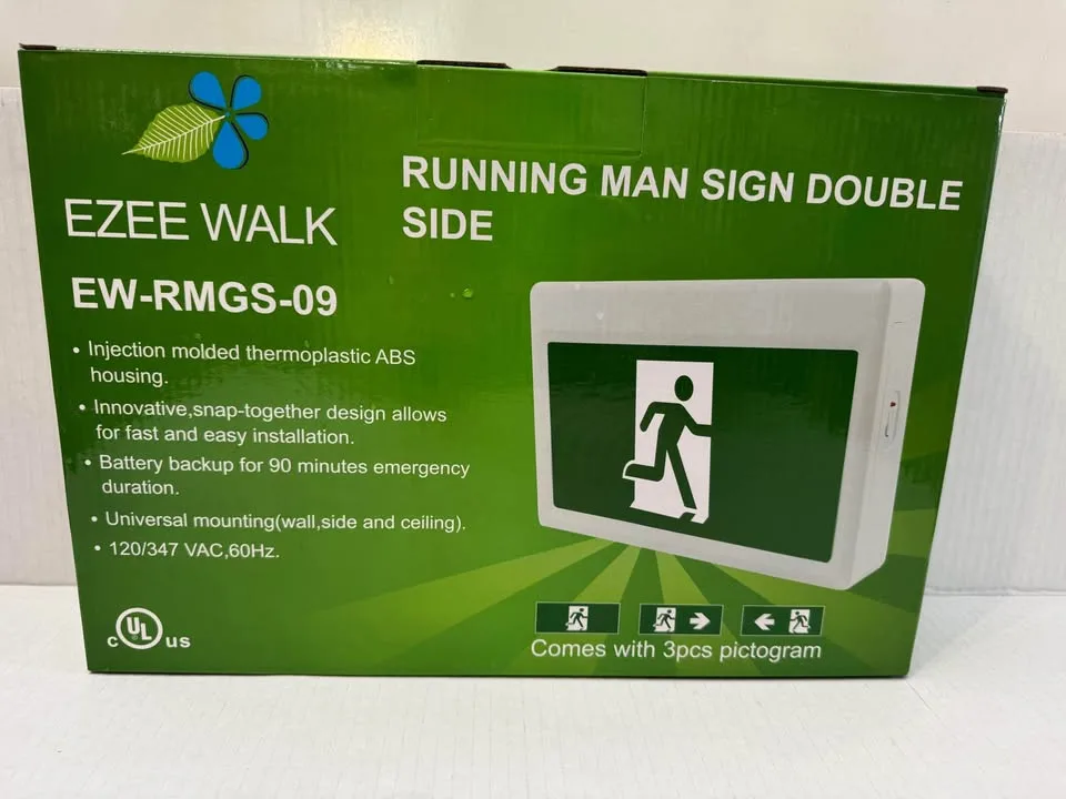 🏃‍♂️ EZEE WALK Running Man Exit Sign image indicator(6)