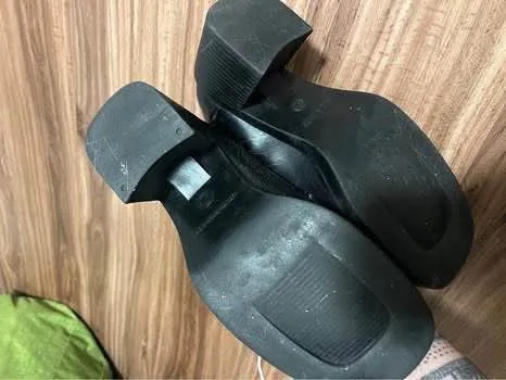 Vintage 90s loafers platform Mary Jane shoes size 8-8.5 image indicator(6)