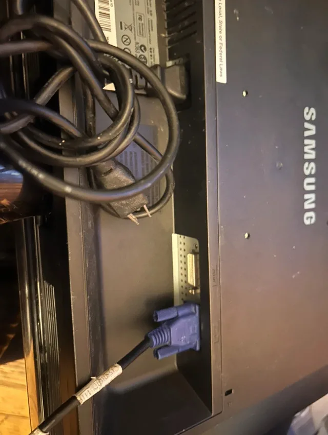 Samsung 2253BW Monitor image indicator(5)