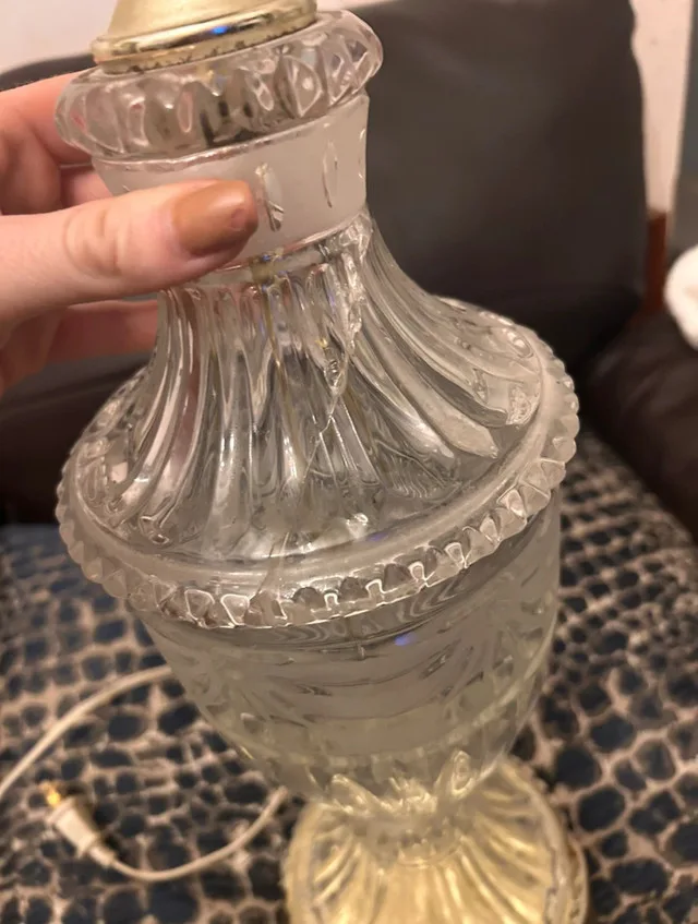 Vintage 1960s Zaječar Table Lamp Hollywood Regency Style image indicator(5)