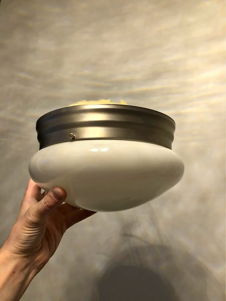 Single Bulb Globe Light Fixture