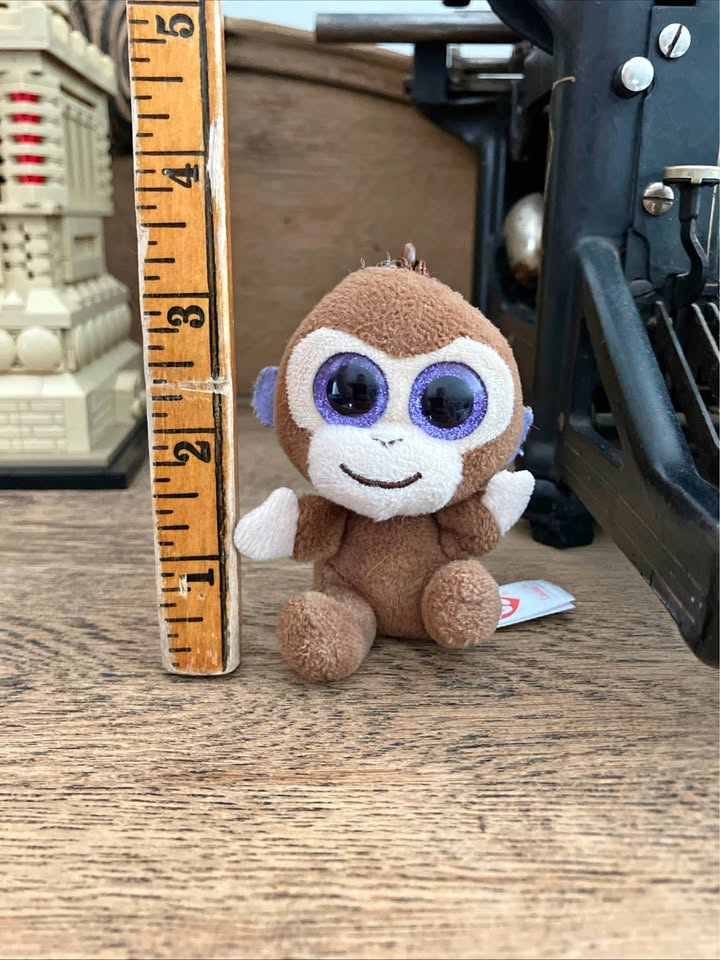 TY Coconut Monkey Clip