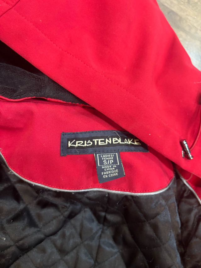 Women’s red Kristen Blake coat size Small - photo 2