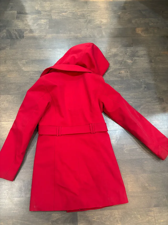 Women’s red Kristen Blake coat size Small image indicator(3)
