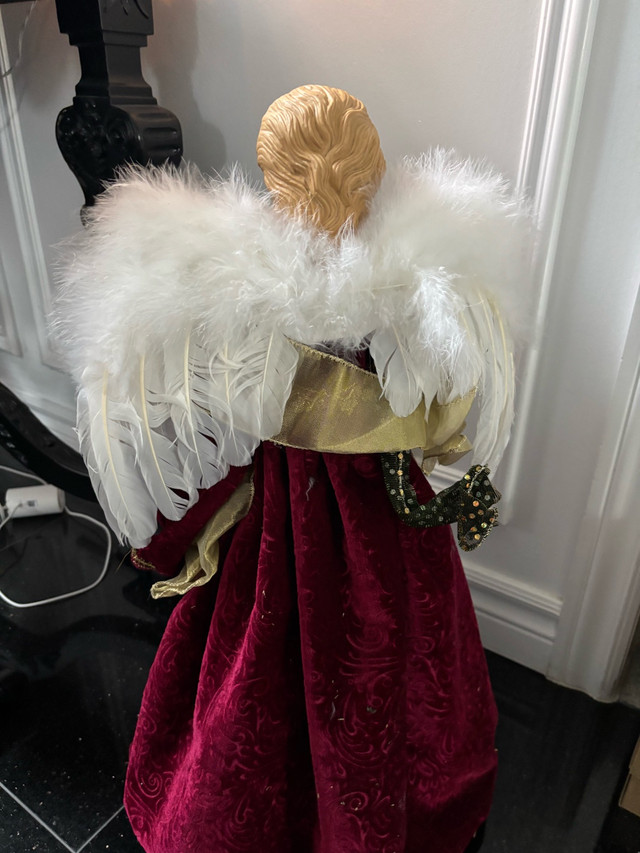 Holiday porcelain angel 2ft tall - $25 - photo 3