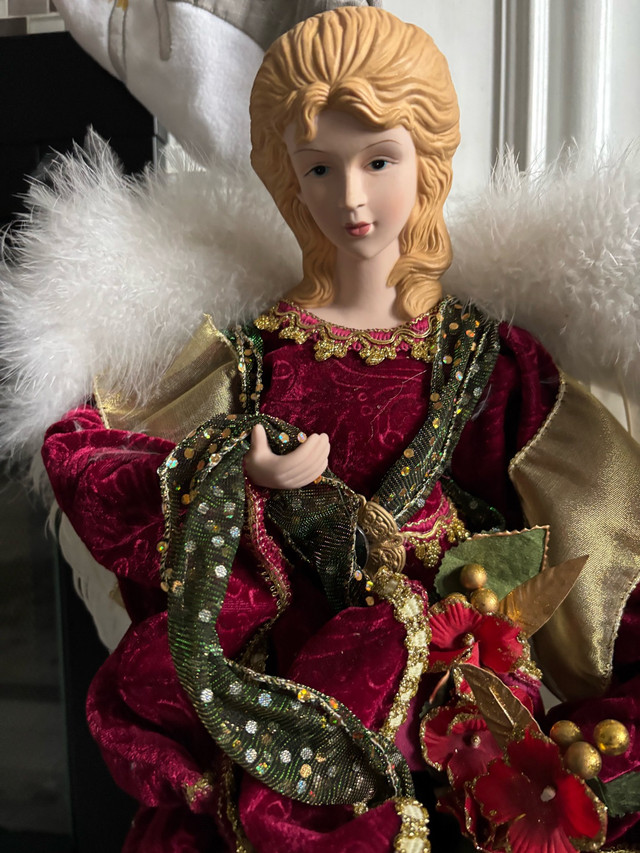 Holiday porcelain angel 2ft tall - $25 - photo 5