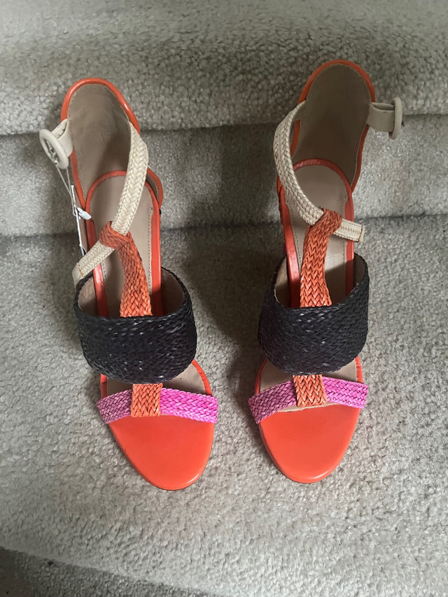 NWT Women’s Zara colourful sandals -  6 1/2 - $35