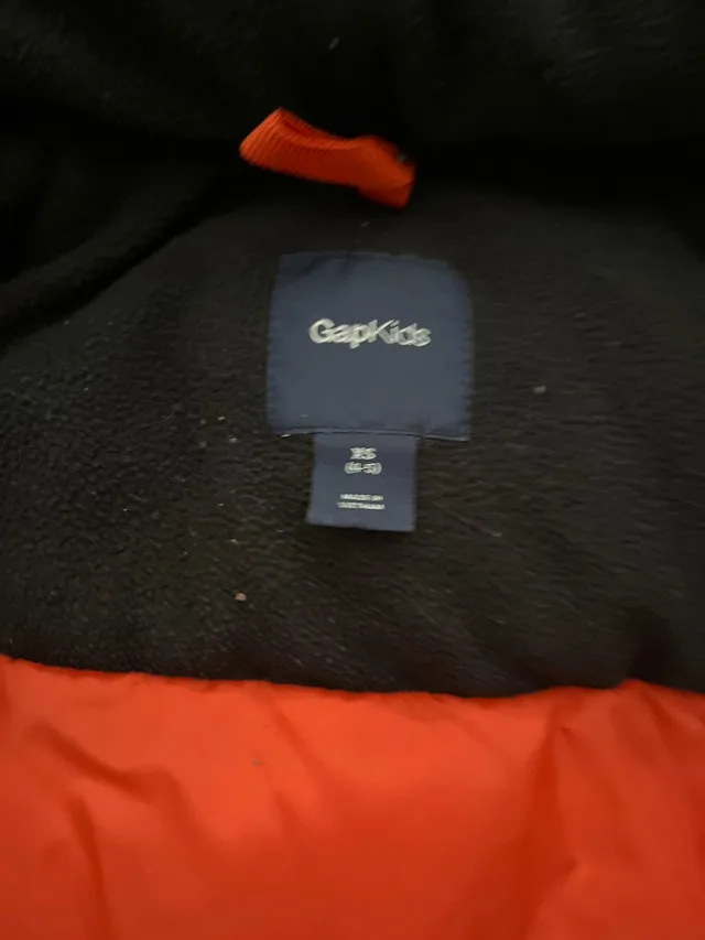 Boys Gap grey winter puffer coat size xs -$25 image indicator(3)