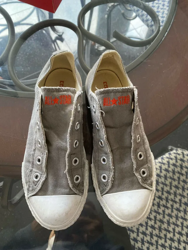 Boys used Converse slip on shoes - $10 thumbnail