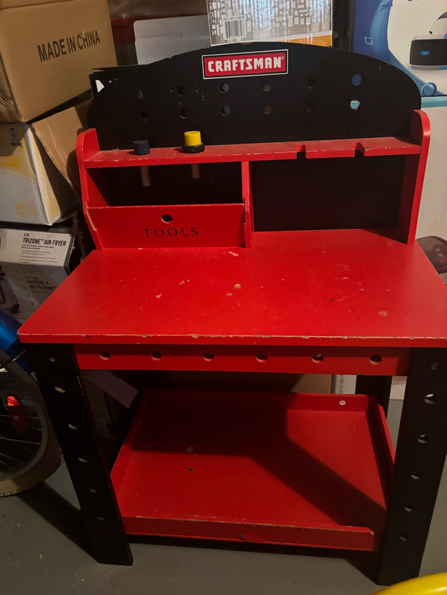 Craftsman kids play tool bench -$15