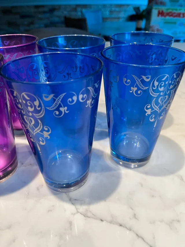Set of 8 drinking glassware -$15 image indicator(2)