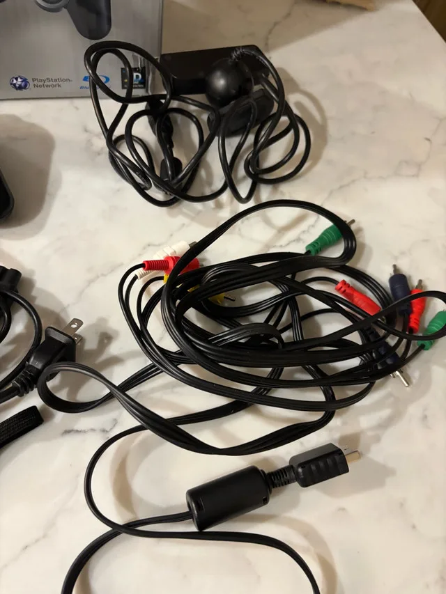 PS3 PlayStation console with Move Sports champions Bundle image indicator(6)