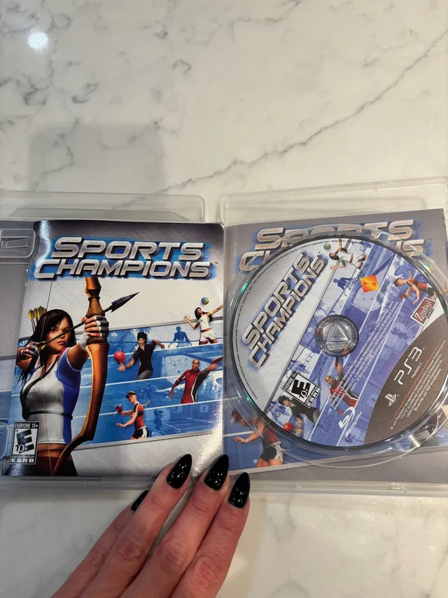 PS3 PlayStation console with Move Sports champions Bundle image indicator(8)