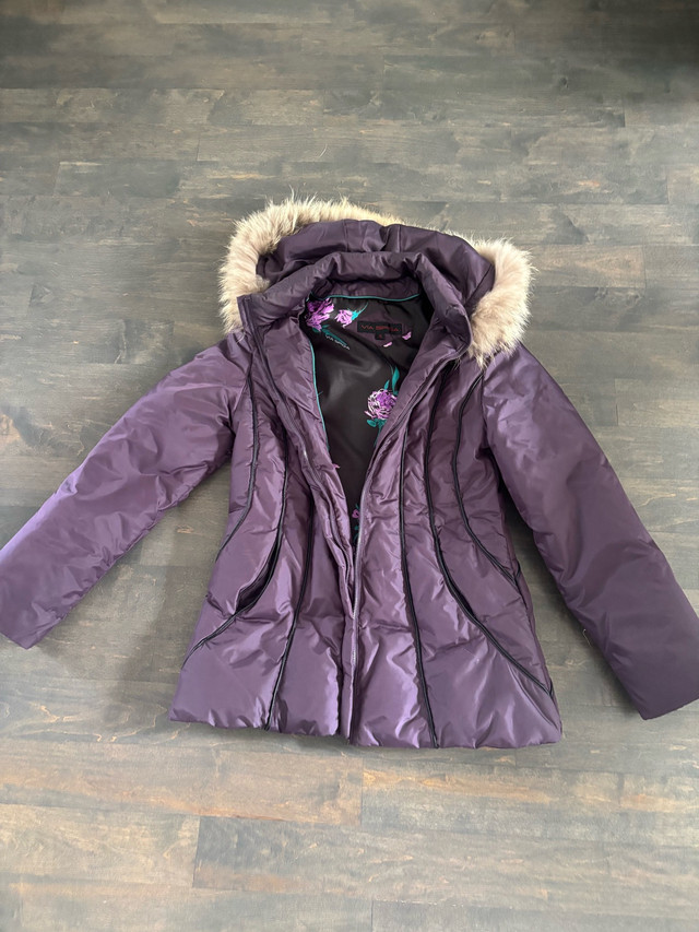 Women’s Via Spiga winter coat- size XS -$40