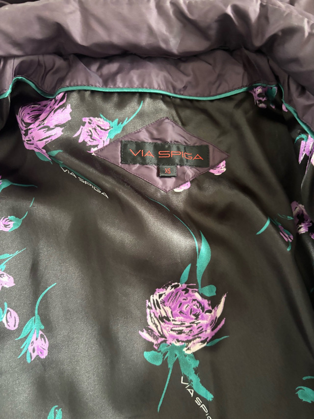 Women’s Via Spiga winter coat- size XS -$40 - photo 2