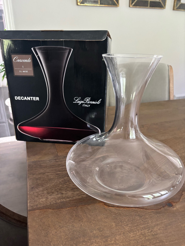 Brand new in box crystal decanter - $25 - photo 2