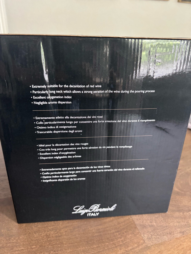 Brand new in box crystal decanter - $25 - photo 4
