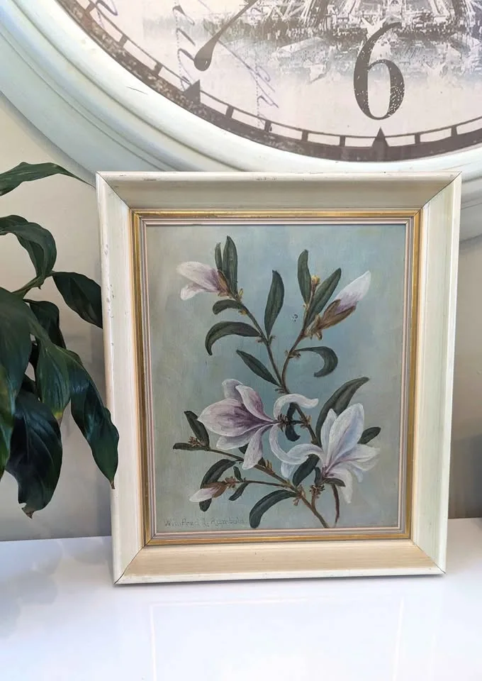 Charming Vintage Framed Painting image indicator(2)