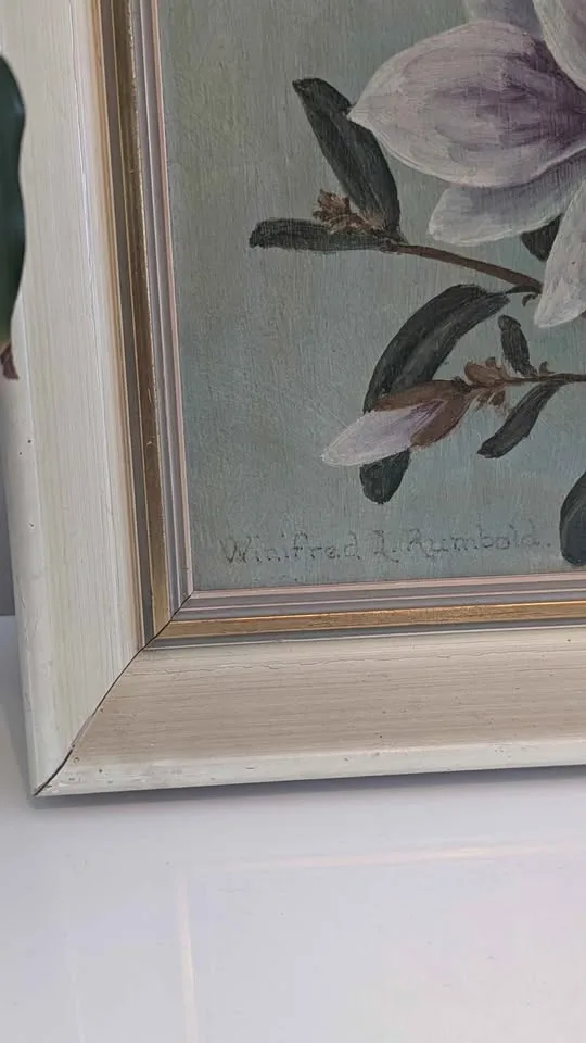 Charming Vintage Framed Painting image indicator(3)