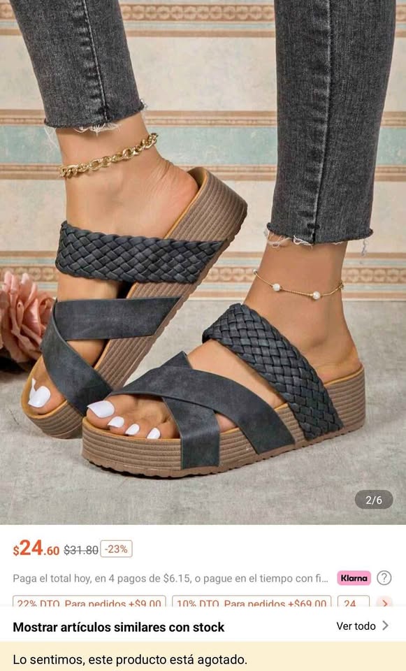 Sandalias Mujer #7.5