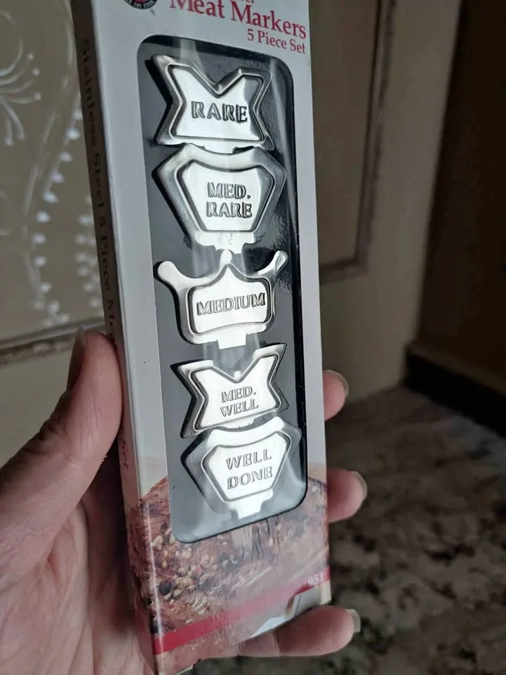 NEW pack of meat markers thumbnail