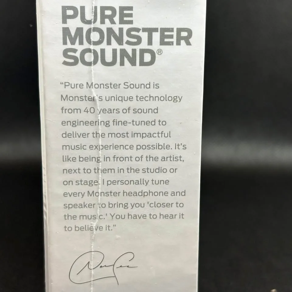 NEW - Monster Achieve 300 AirLinks Bluetooth Earbuds image indicator(3)