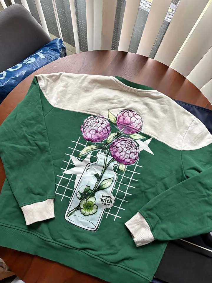 Carmico 100% Cotton Crewneck Sweatshirt