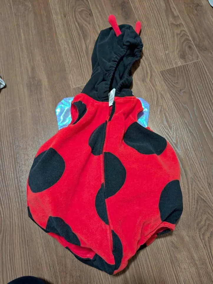 Ladybug costume 12month old thumbnail