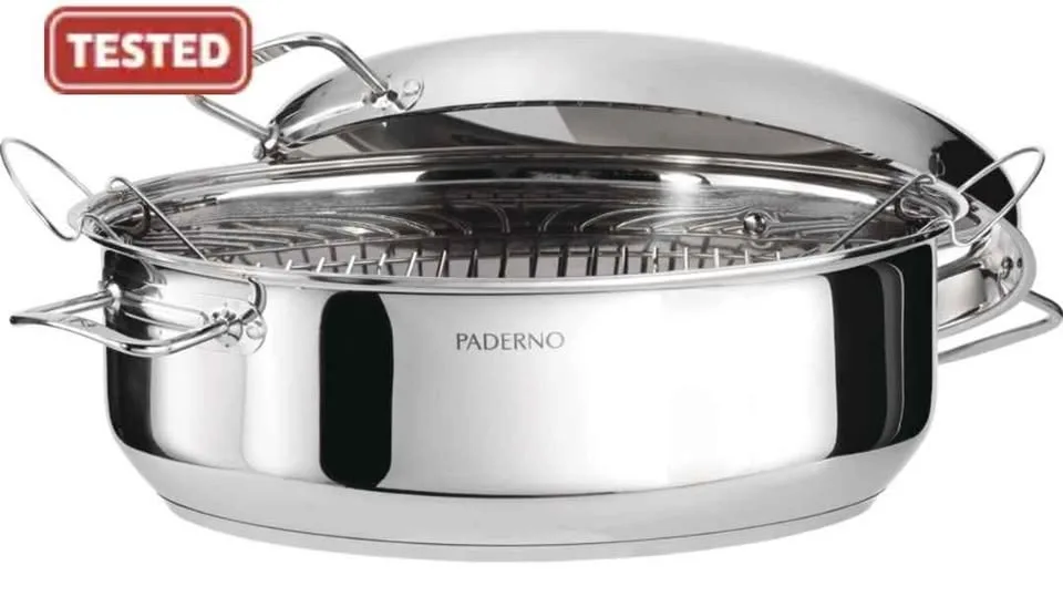 60 % Off NEW Roaster Oven & Pan 16.5" PADERNO image indicator(6)