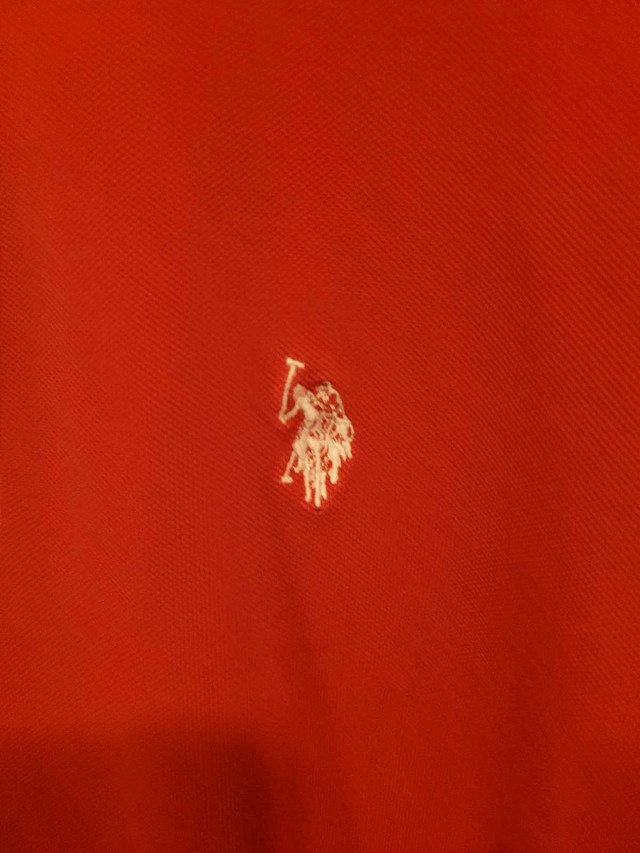 U.S. Polo Assn Men's Medium Polo Shirt in Rich Red - photo 4