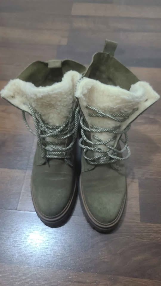 Khaki Boots (Women) US size 9 - photo 4