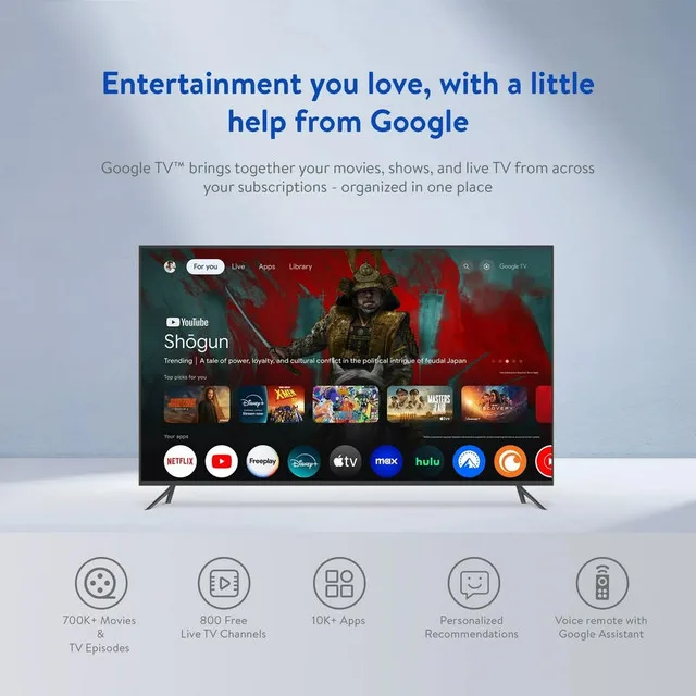 onn 4K Streaming Device, Google TV image indicator(6)