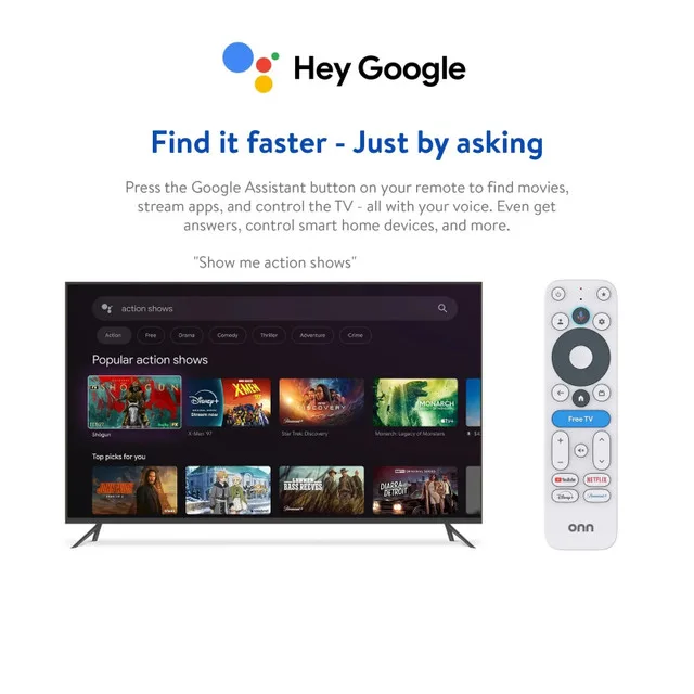onn Full HD Streaming Device Google TV • TRIAL image indicator(8)