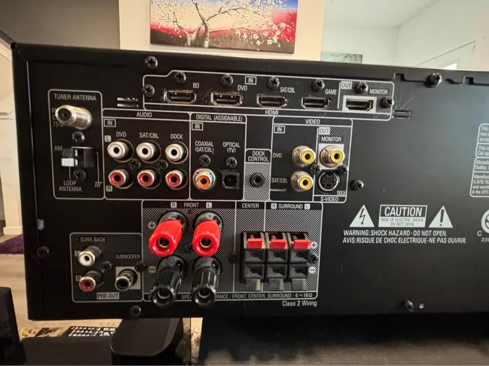 Denon AVR-1312 - 5.1 CH Receiver Tested Working image indicator(5)