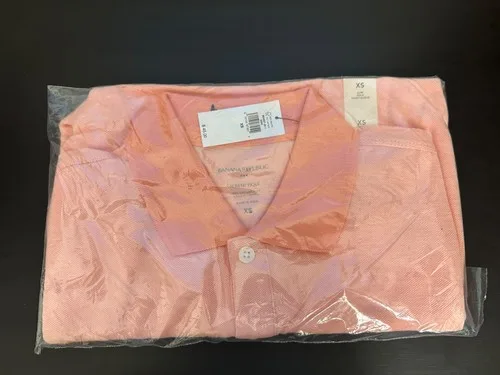 Banana Republic Polo XS Peach Party image indicator(2)