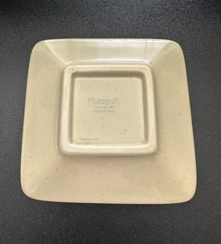 Pfaltzgraff CAPPUCCINO Square Sauce Dip Plate - photo 2
