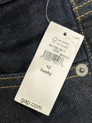Gap Kids Denim Jeans Size 12 Husky - New W/Tags image indicator(2)